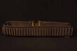 Spanish-American War blue Mills type cartridge belt