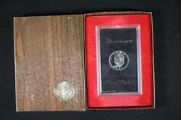 1971 Eisenhower Proof Dollar Brown Box