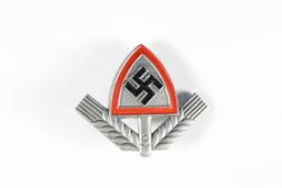 Nazi RAD cap badge