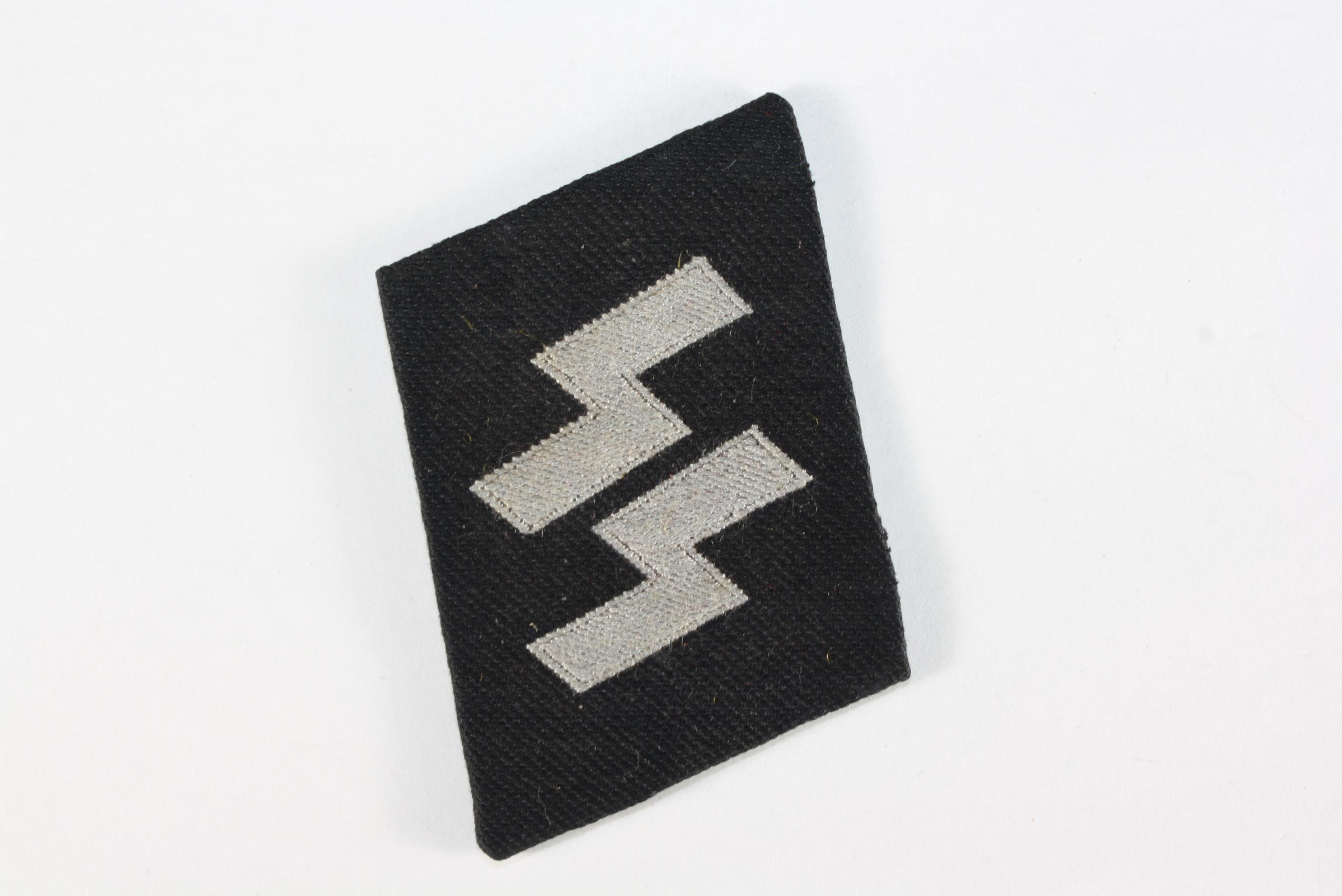 Rare!  Original WWII Nazi SS collar tab.