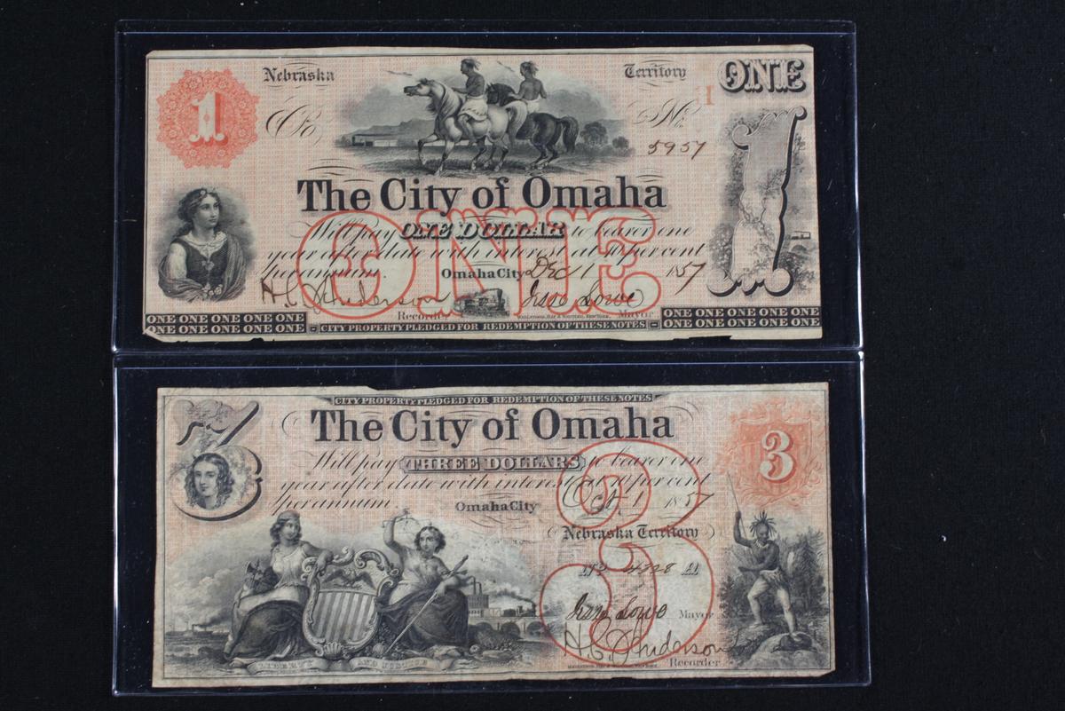 1837 City of Omaha, NE Notes