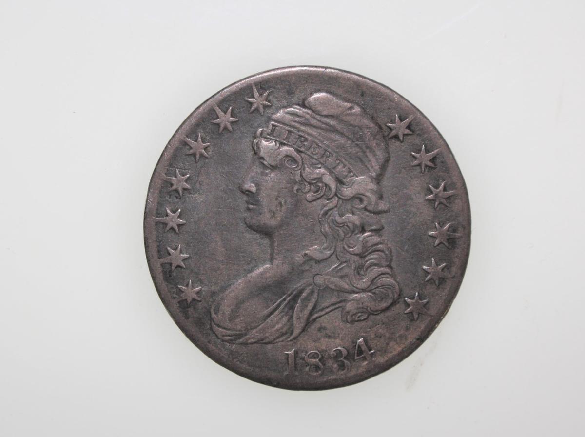 1834 Bust Half Dollar