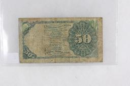 50¢ U.S. Fractional Currency note