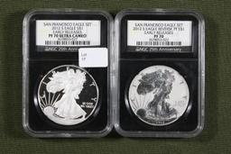 2012-S San Francisco Eagle Set NGC Graded