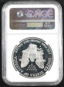 2000-P S Silver Eagle NGC PF69 Ultra Cameo