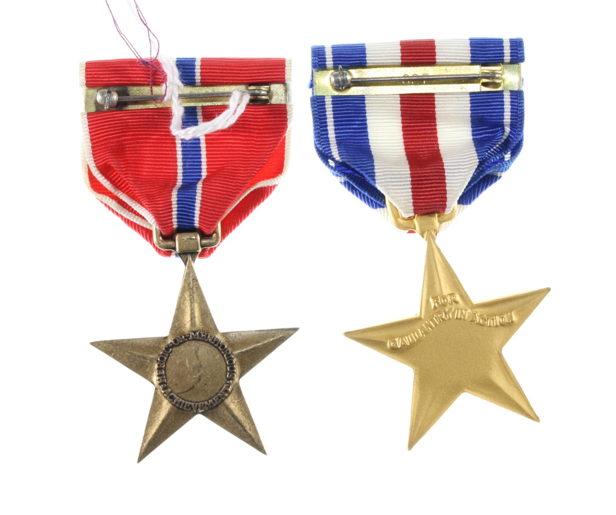 US Bronze & Silver Stars