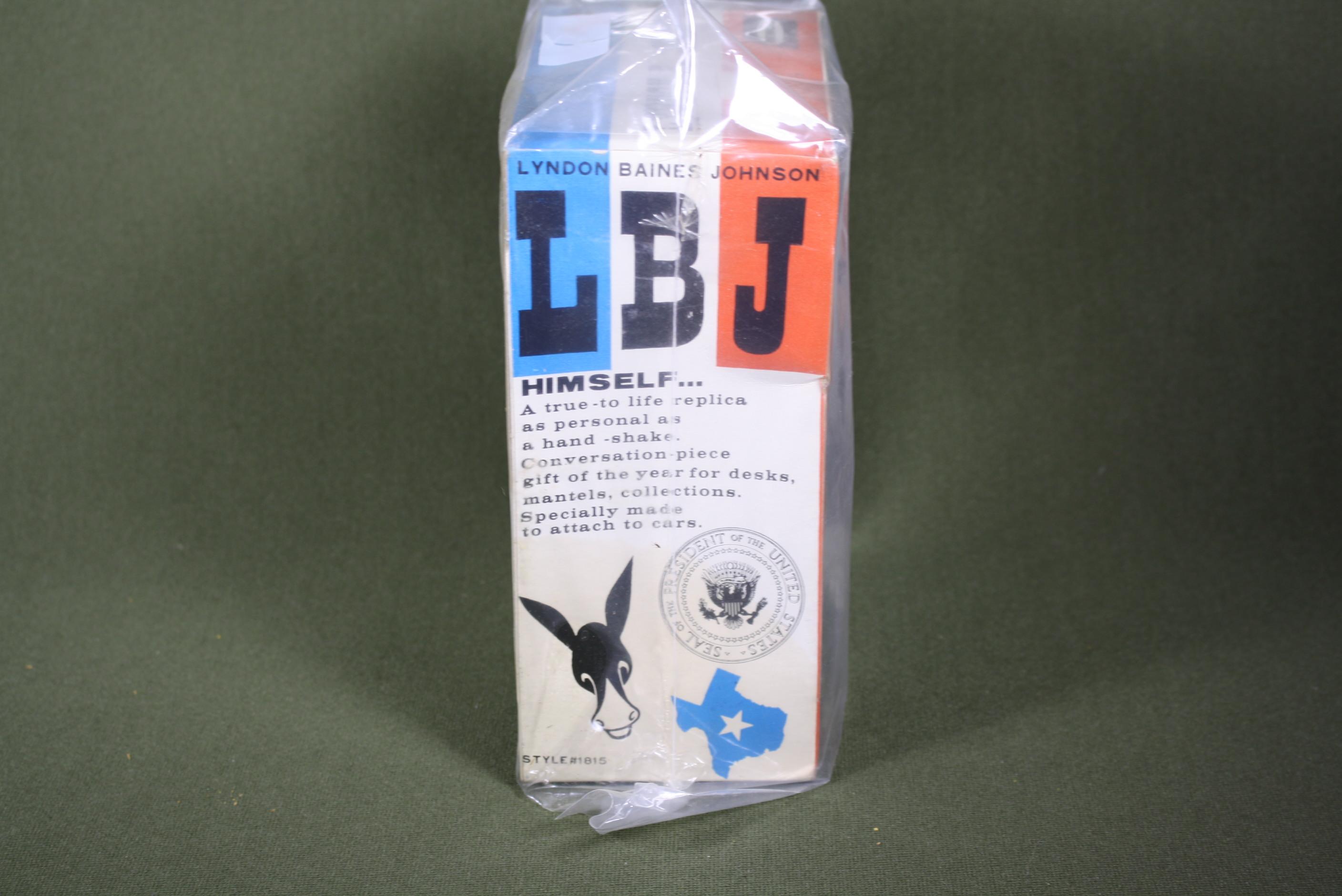 1960’s Remco “L.B.J.” figure in original box