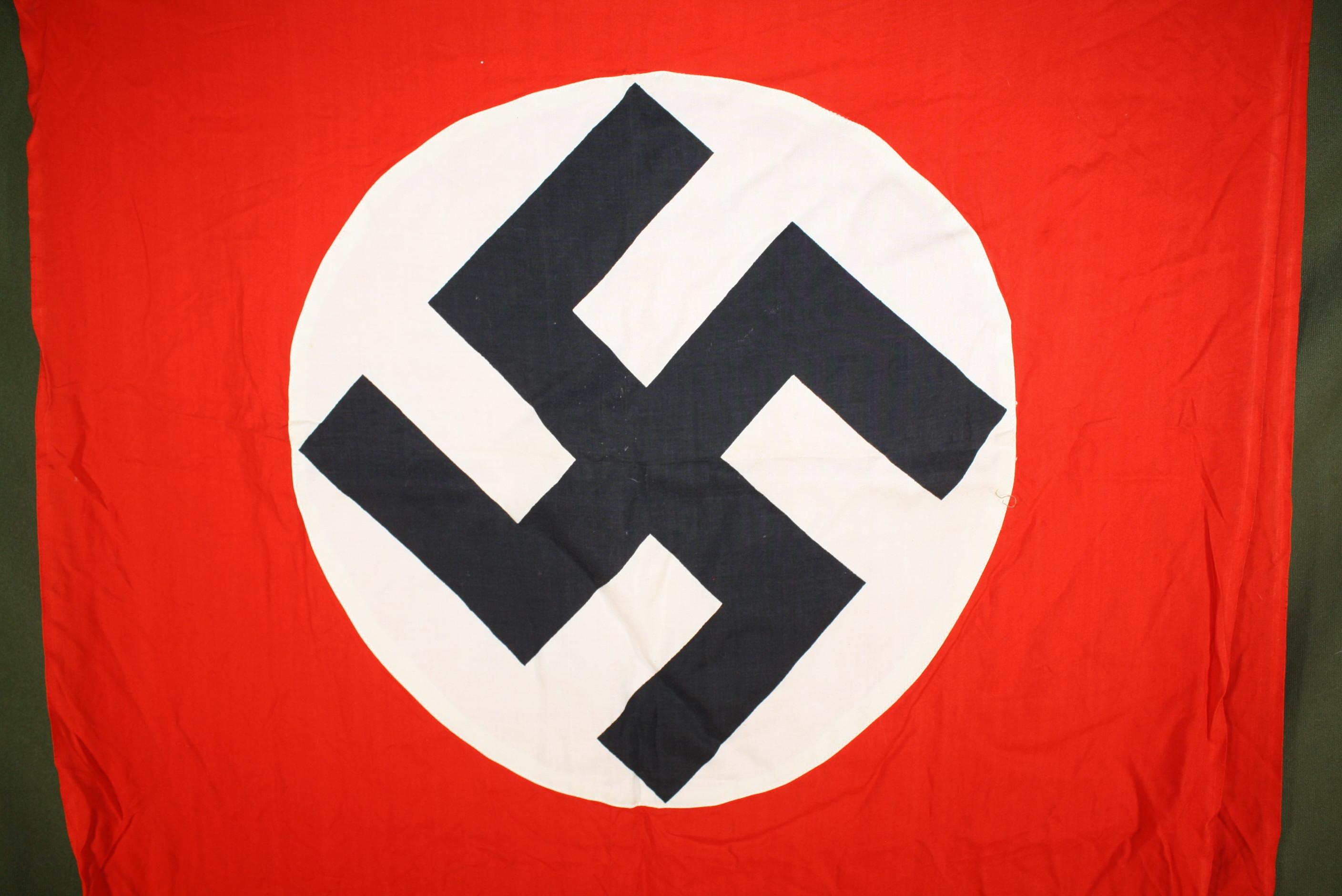 Nazi double-sided banner