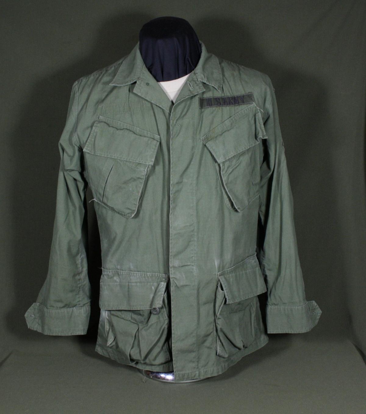 Vietnam War 101st Airborne jungle shirt