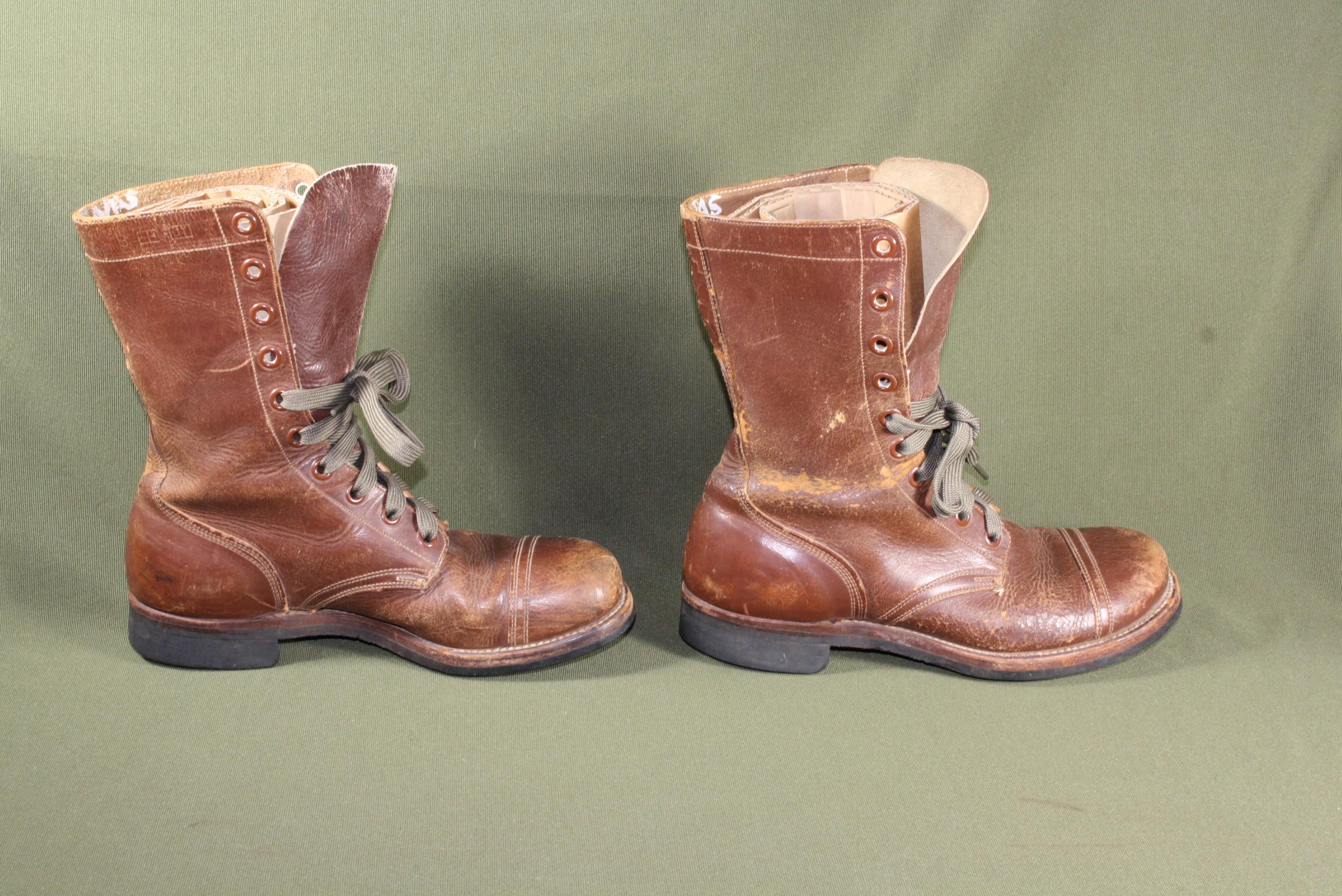 Korean War U.S. Army paratrooper jump boots