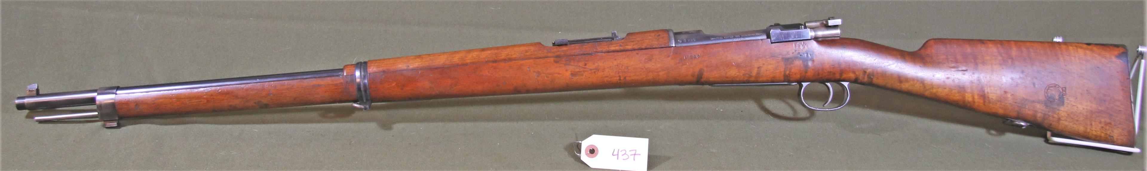 Spanish M-1893 Rifle 7x57 Mauser Bolt