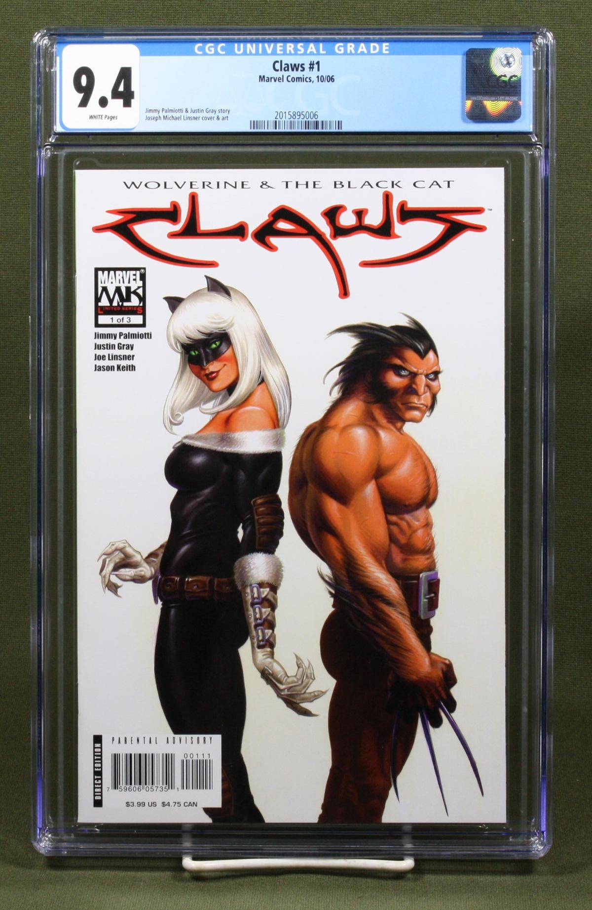 Claws #1/2006/Classic Wolverine CGC 9.4