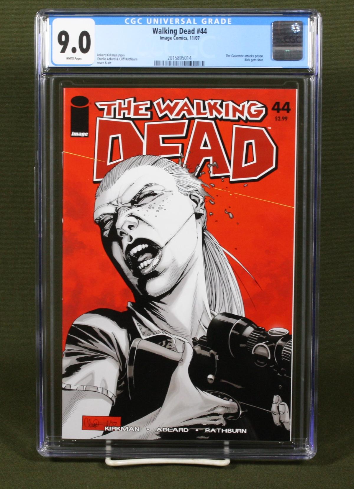 Walking Dead #44/2007/Classic Zombie CGC 9.0