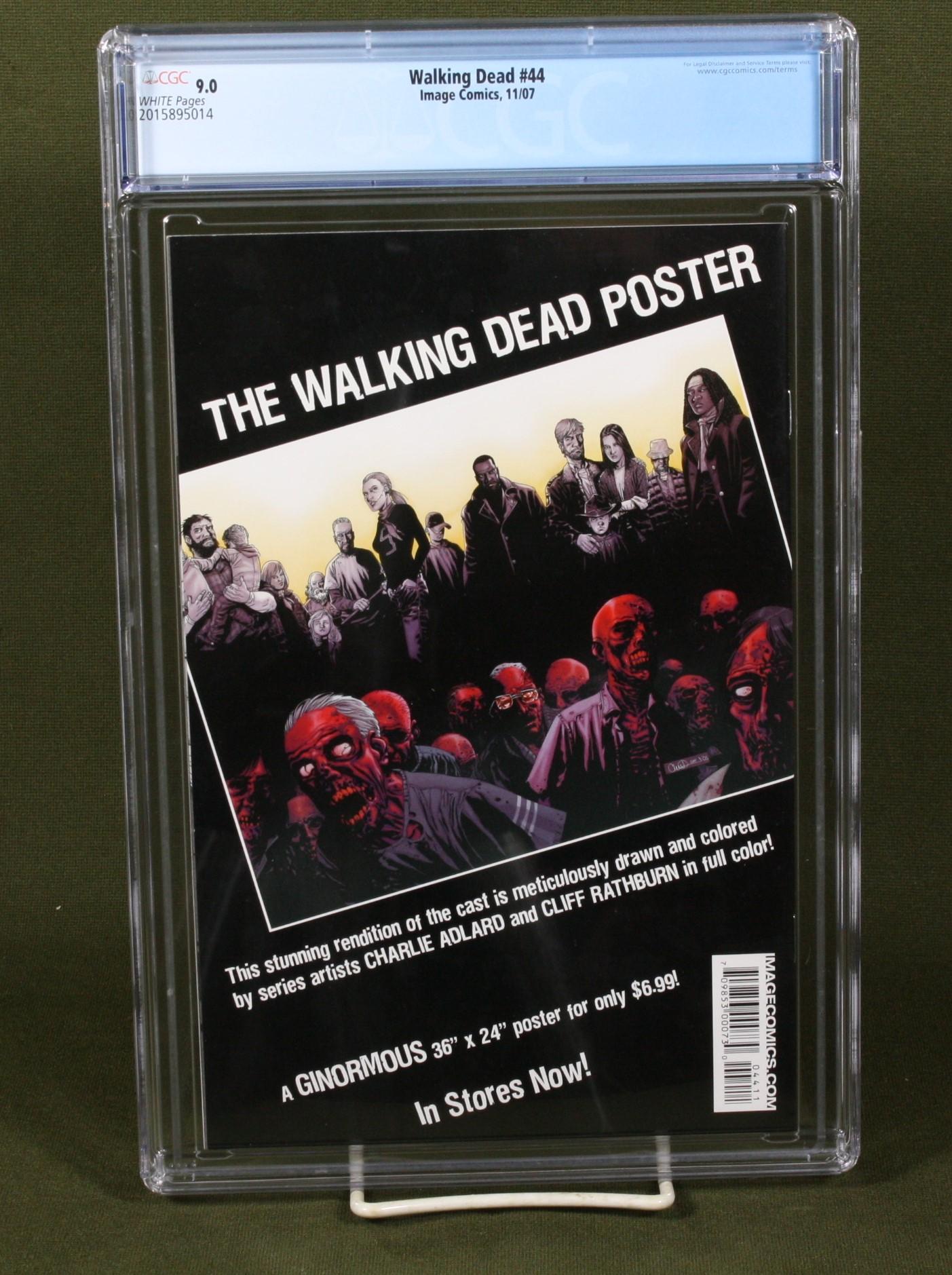 Walking Dead #44/2007/Classic Zombie CGC 9.0