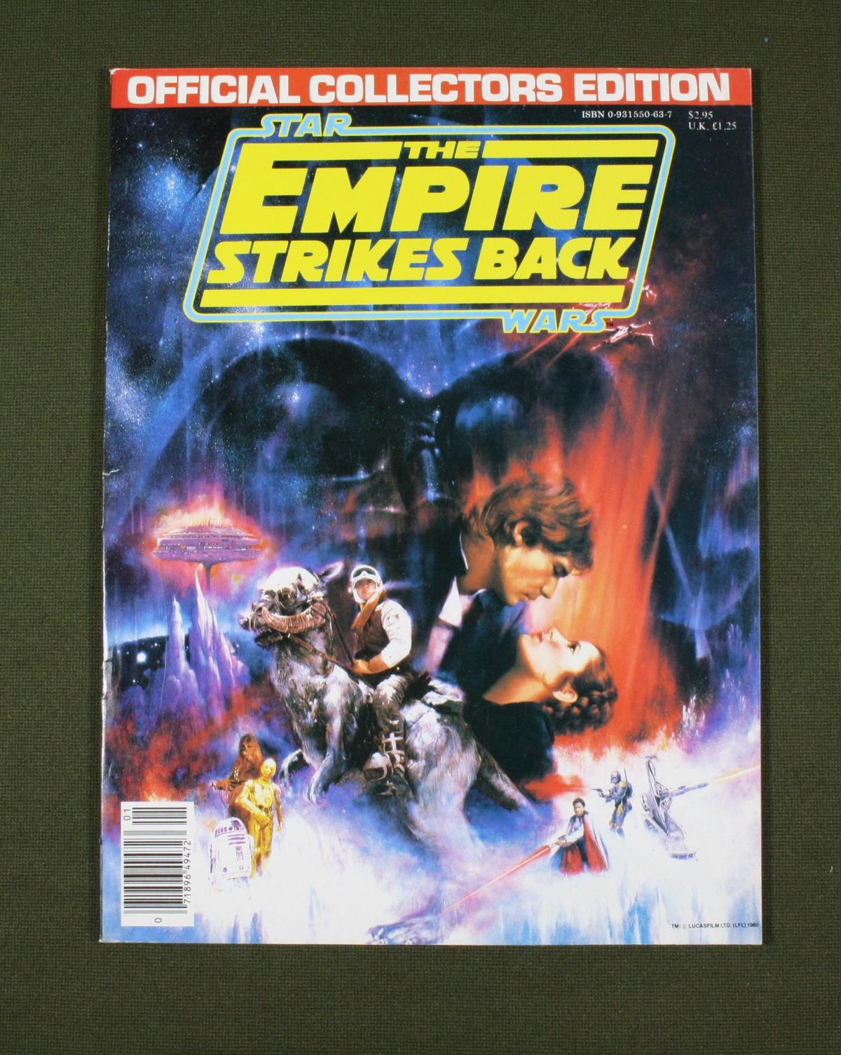 Star Wars/Empire Strikes Back Movie Program