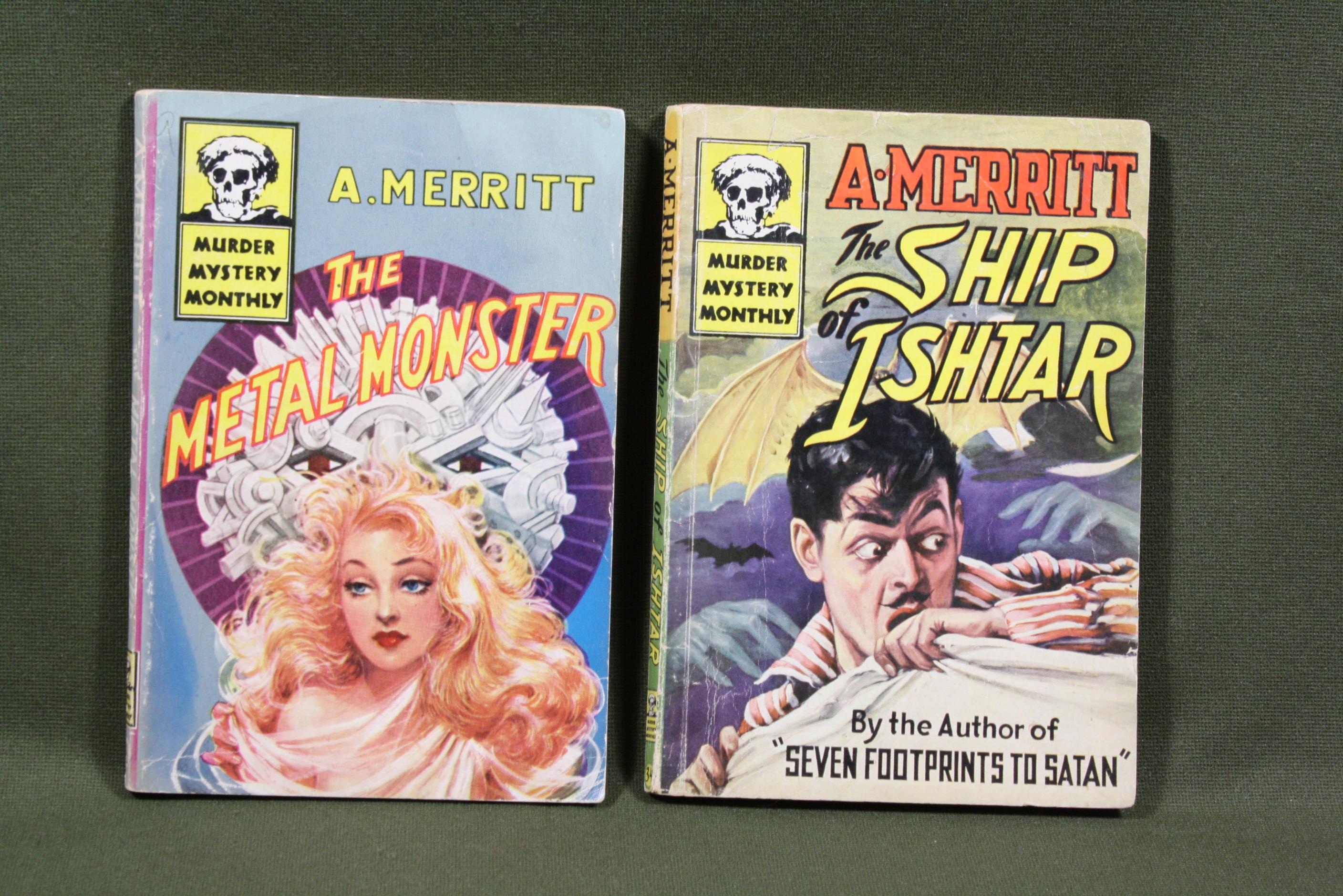 (2) 1940’s A. Merritt Avon Murder Mystery