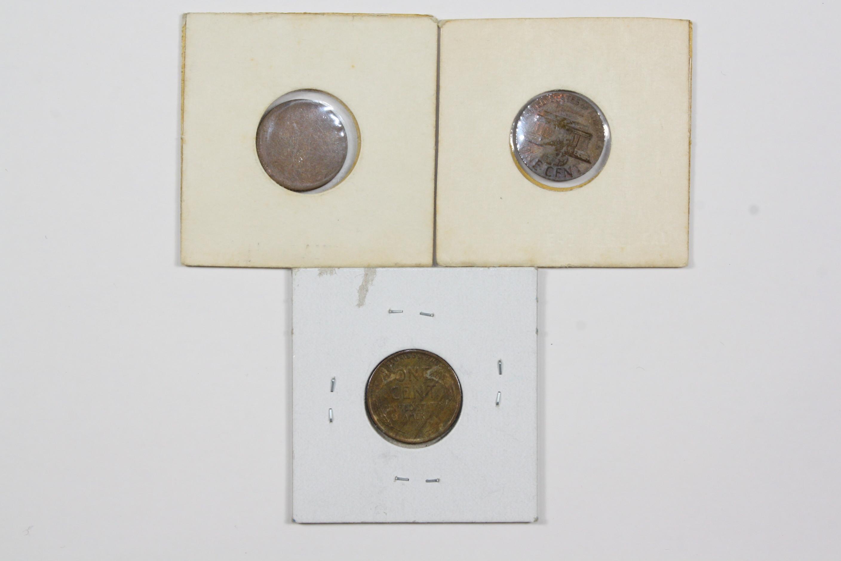 (3) Error Cents - incl blank