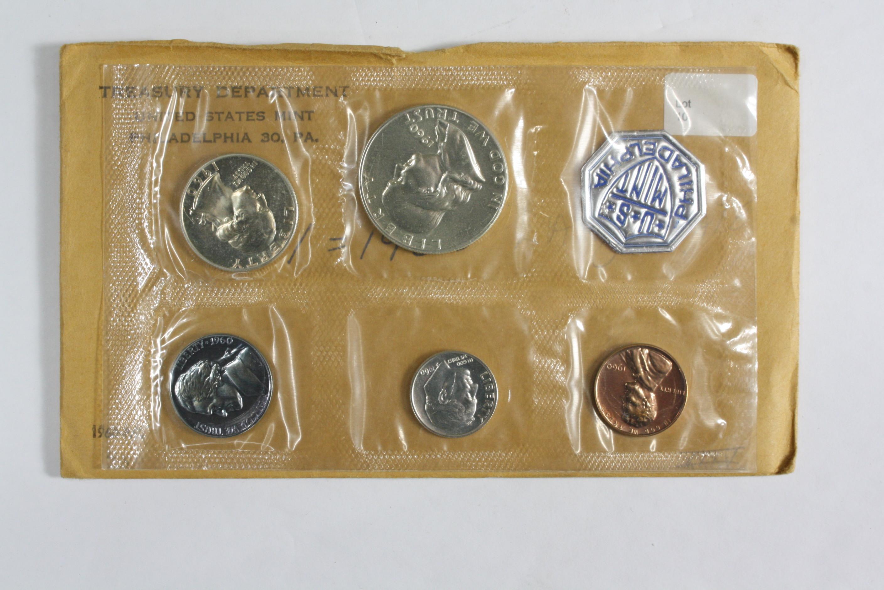 1960 Proof Coin Set