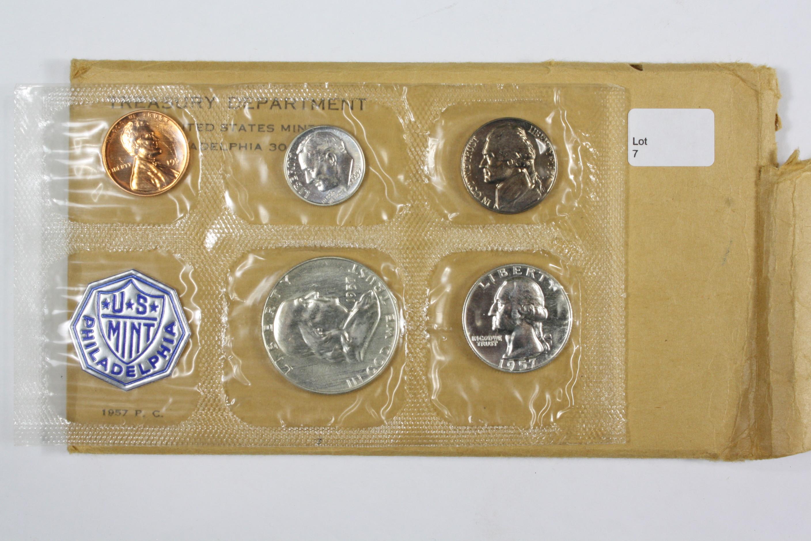 1957 Proof Coin Set