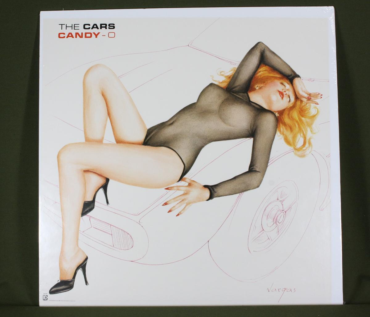 1979 The Cars “Candy-O” pin-up record poster.