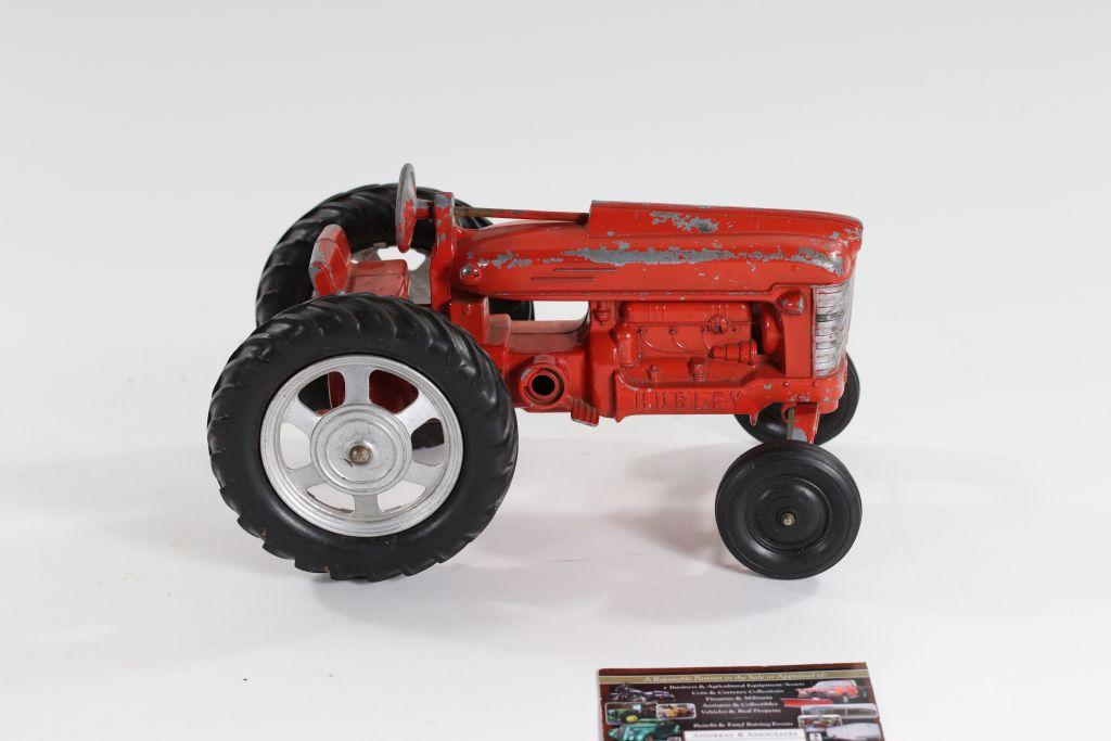 1950’s Hubley IH toy metal tractor
