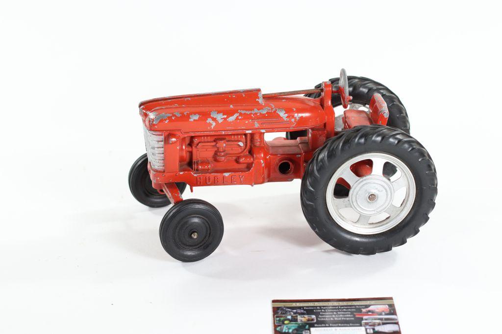 1950’s Hubley IH toy metal tractor