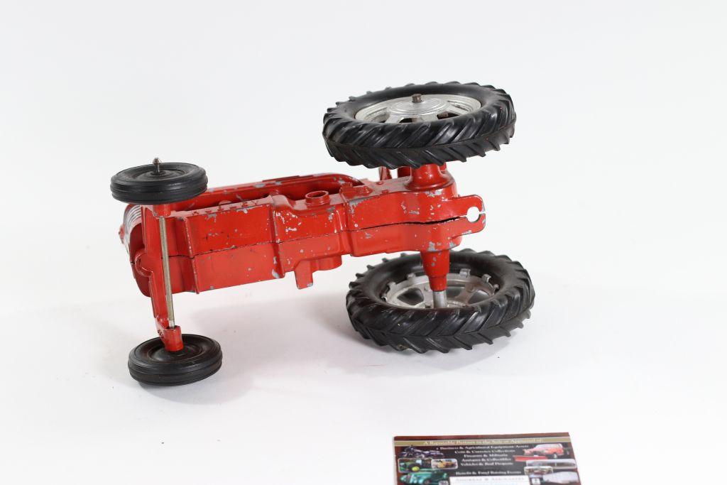 1950’s Hubley IH toy metal tractor