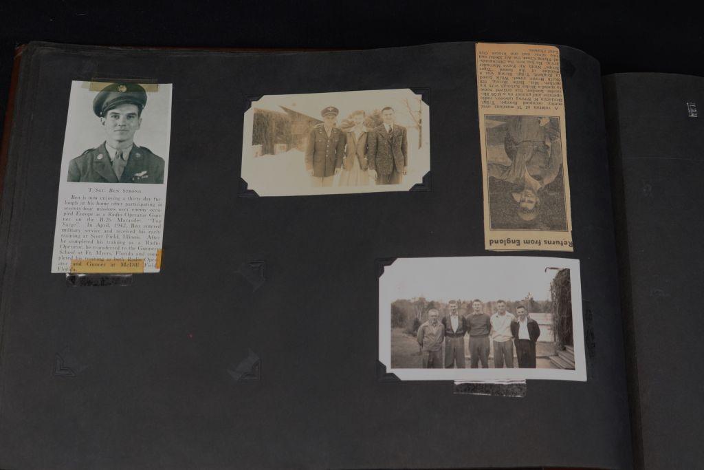 WWII 13th AAF photo album/scrapbook