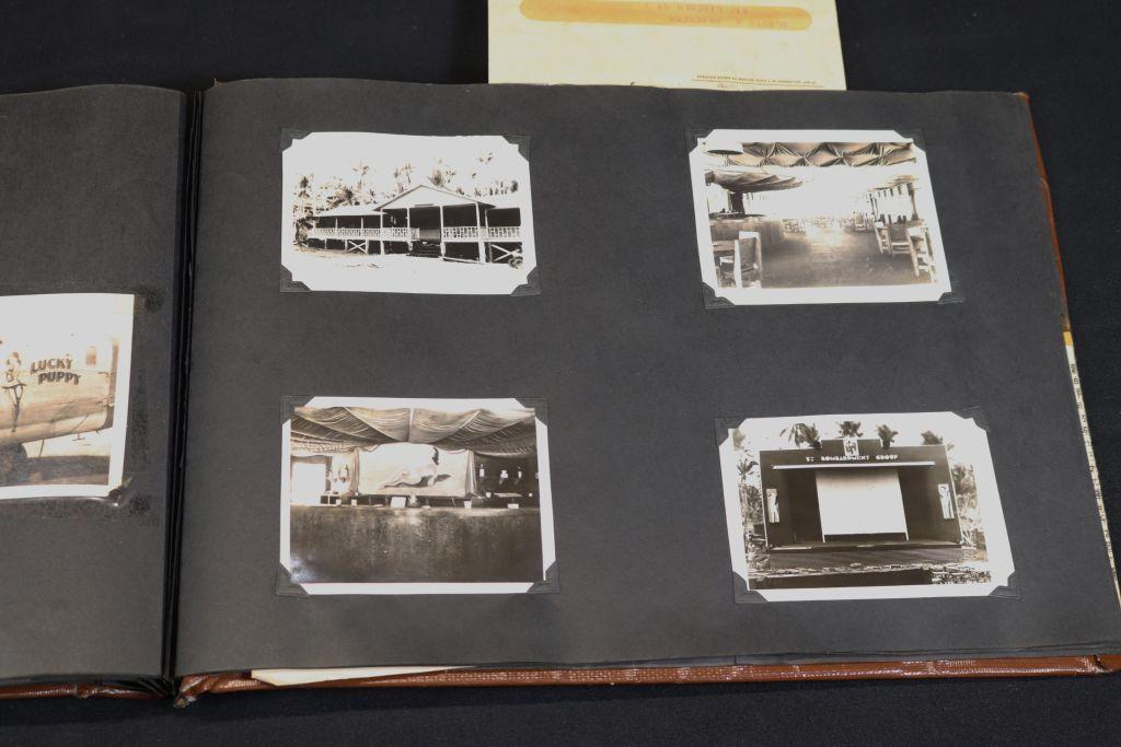 WWII 13th AAF photo album/scrapbook