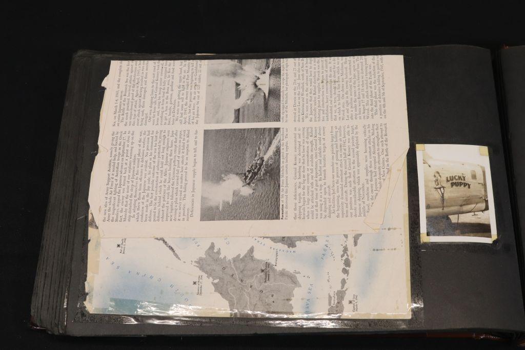 WWII 13th AAF photo album/scrapbook