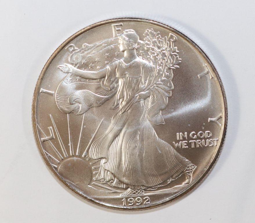 1992 American Silver Eagle