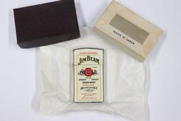 "Vintage Jim Beam Whiskey advertising cigarette lighter  (new in box)