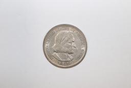 1893 Columbian silver commemorative half dollar