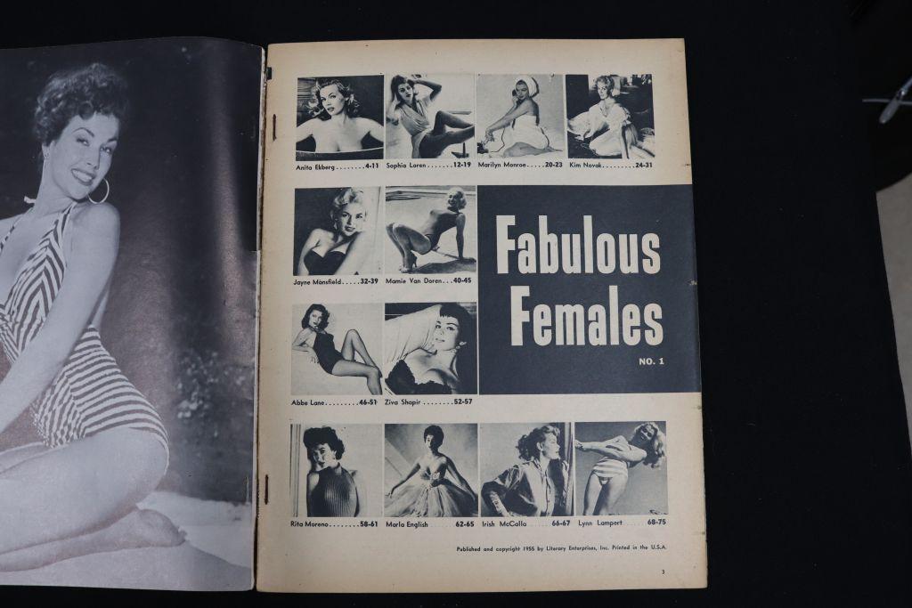 Fabulous Females #1/1955 Pin-Up Magazine