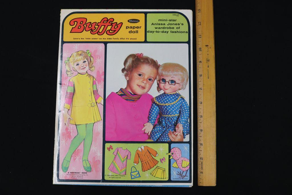 1968 “Buffy” Family Affair TV show paper dolls