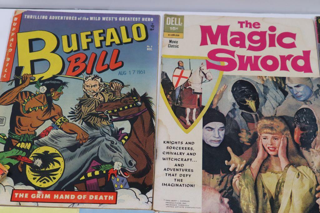 Group of Gold and Silver Age Comic Books