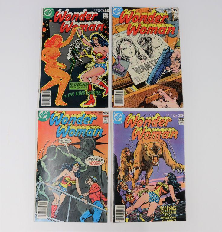 Wonder Woman Bronze Lot of (4)