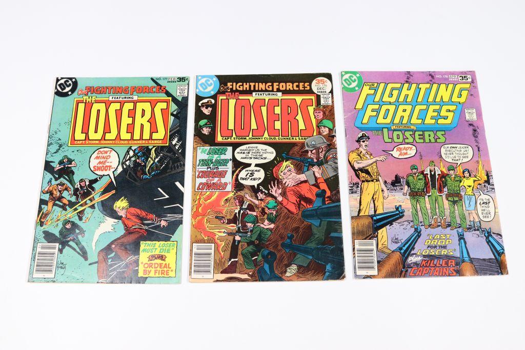 Our Fighting Forces Lot of (3) Later Issues