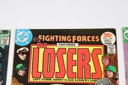 Our Fighting Forces Lot of (3) Later Issues