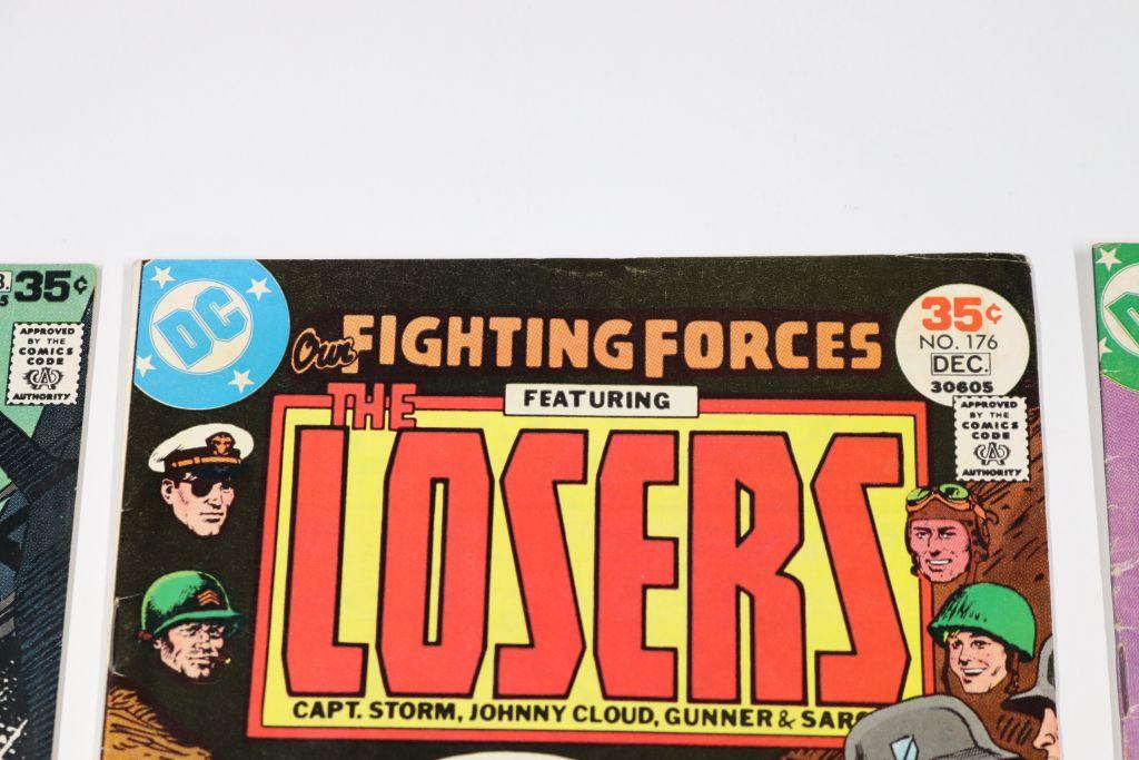 Our Fighting Forces Lot of (3) Later Issues