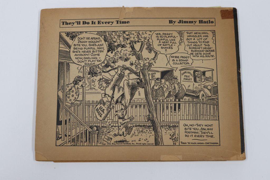 Rare! 1938 Jimmy Hatlol Golden Age Comic