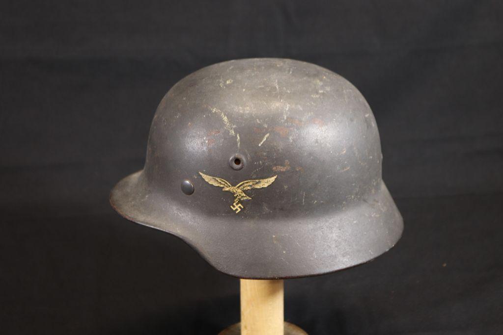 WWII German M40 Luftwaffe Helmet w/Liner