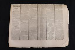 Lincoln Assassination Newspaper 4/19/1865