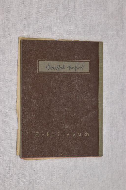 1935 Arbeitsbuch with Documents