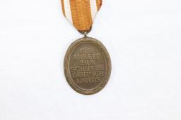 Nazi WWII Westwall Medal