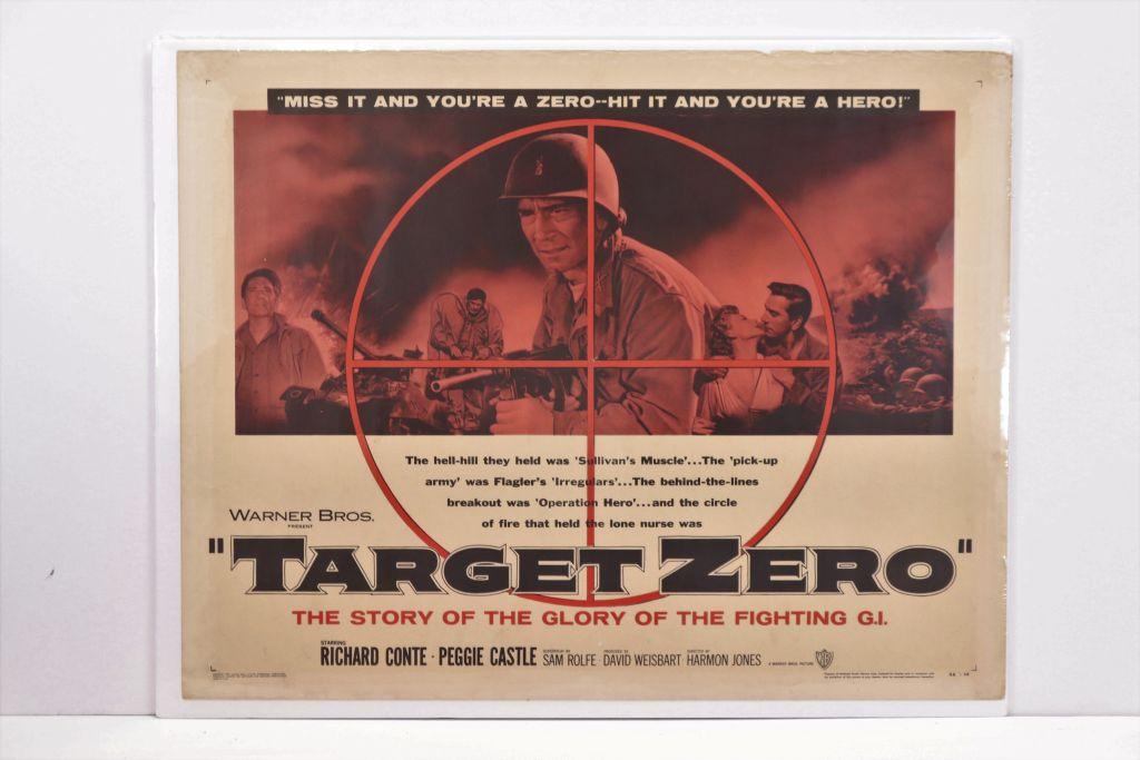 1956 War Movie 1/2 Sheet Movie Poster