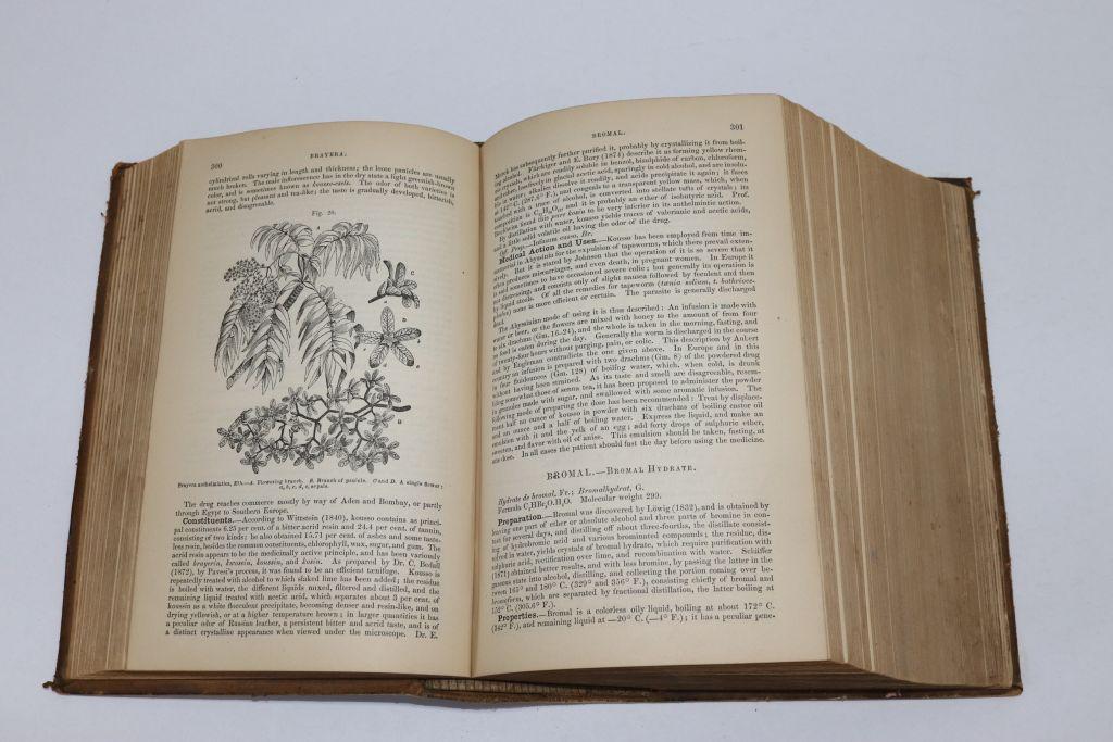 Rare 1880 'The Natural Dispensatory Book'