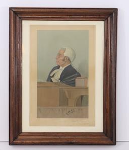 Signed Vanity Fair Spy Print by John Bigham