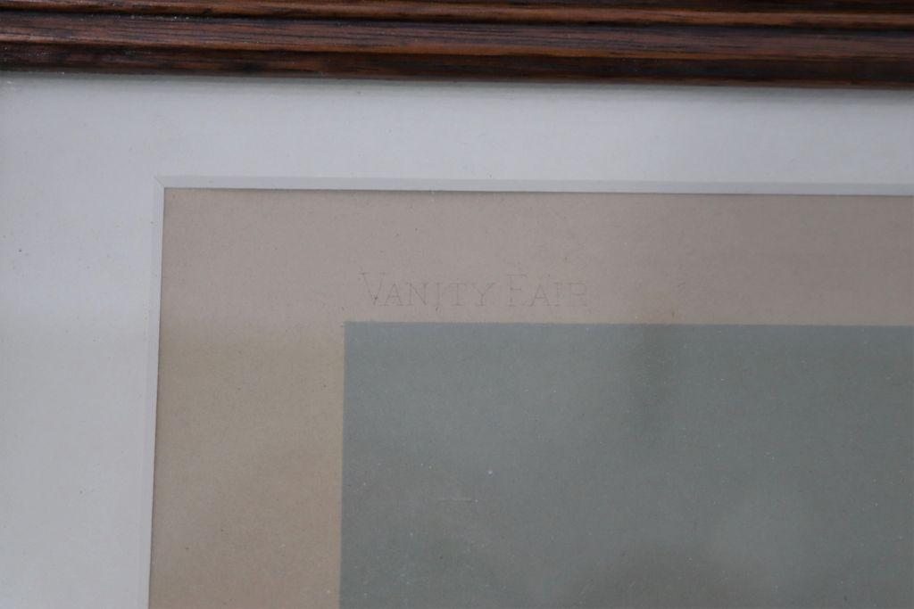 Signed Vanity Fair Spy Print by John Bigham