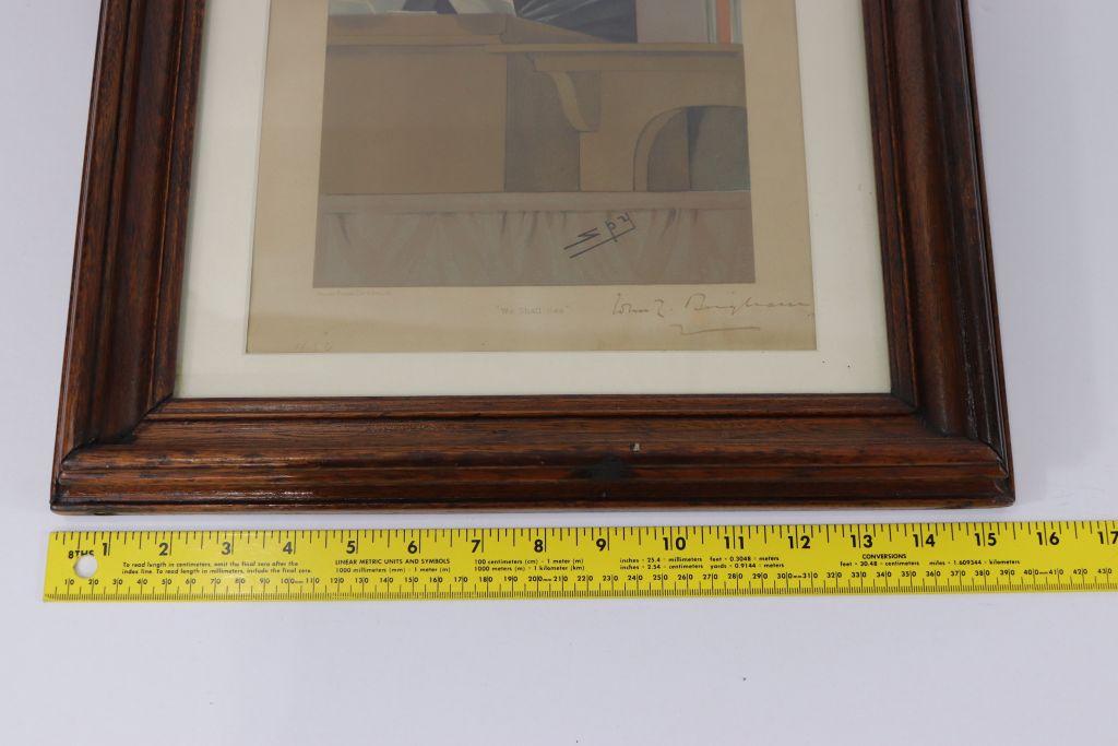 Signed Vanity Fair Spy Print by John Bigham